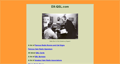 Desktop Screenshot of dx-qsl.com